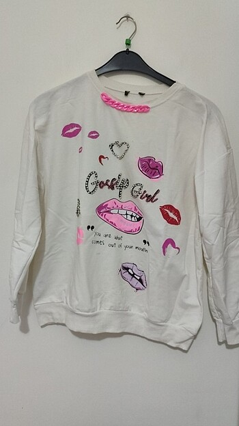 Krem sweatshirt