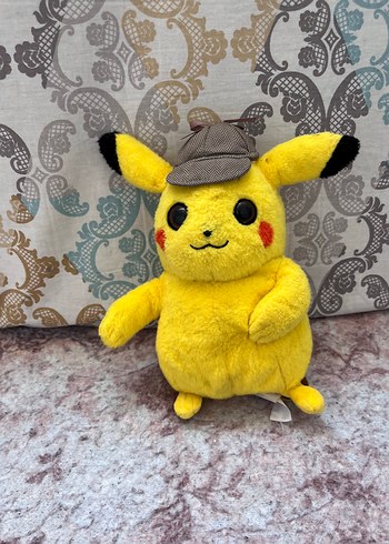 Sarı Pikachu Peluş Oyuncak Şapkalı