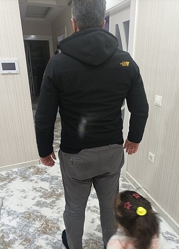 xl Beden Delpino Softshell erkek mont