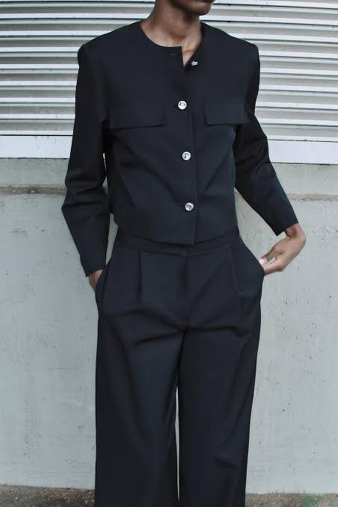 Zara metal Düğmeli  Ceket - Görsel 3