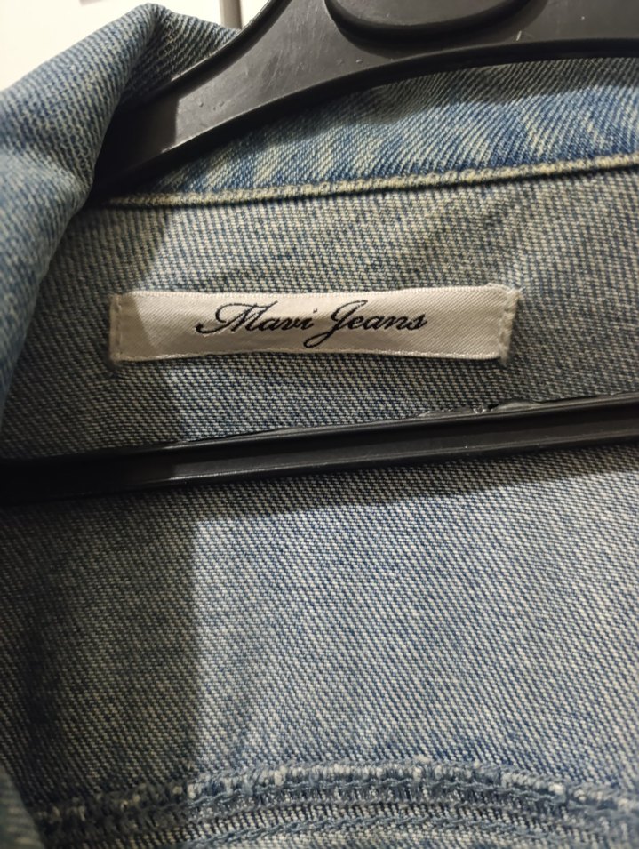 mavi Kadın kot Ceket - Görsel 2