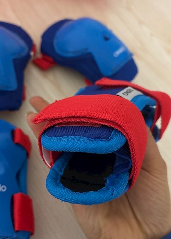 Mavi Renkli Biker Diz Koruyucu decathlon - Görsel 5