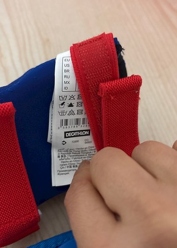 Mavi Renkli Biker Diz Koruyucu decathlon - Görsel 7