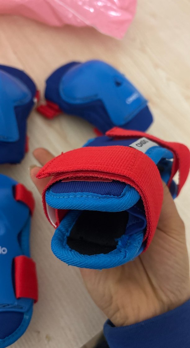 Mavi Renkli Biker Diz Koruyucu decathlon - Görsel 5