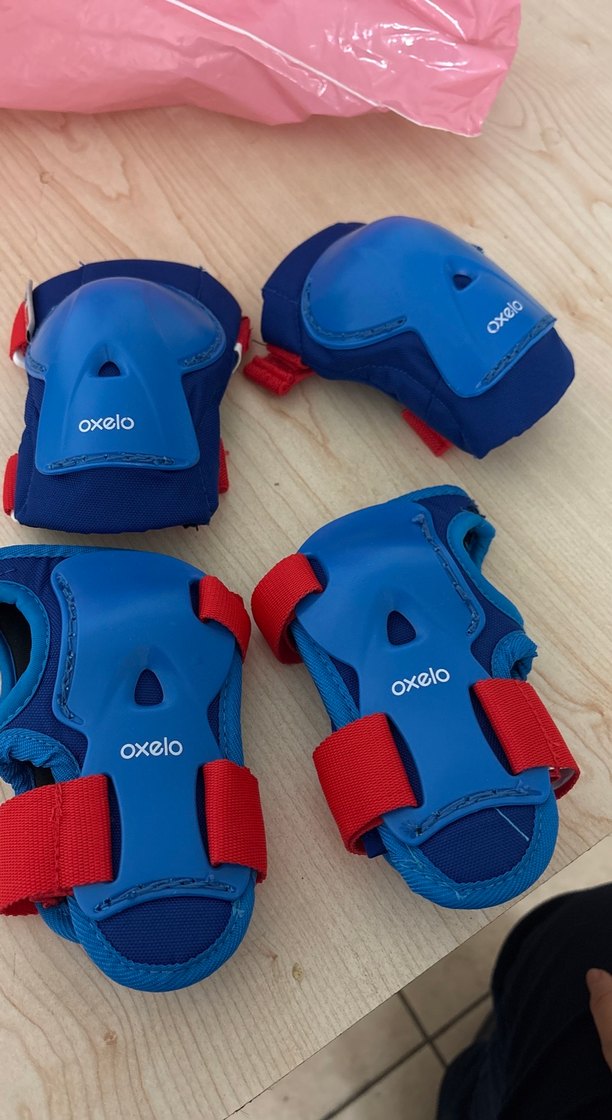 Mavi Renkli Biker Diz Koruyucu decathlon - Görsel 4