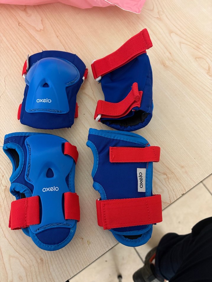 Mavi Renkli Biker Diz Koruyucu decathlon - Görsel 2