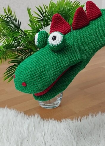 Amigurumi sevimli el kuklası