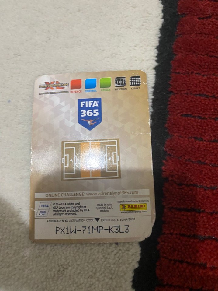 Parlak Mavi Sergio Busquets orjinal kartı - Görsel 2