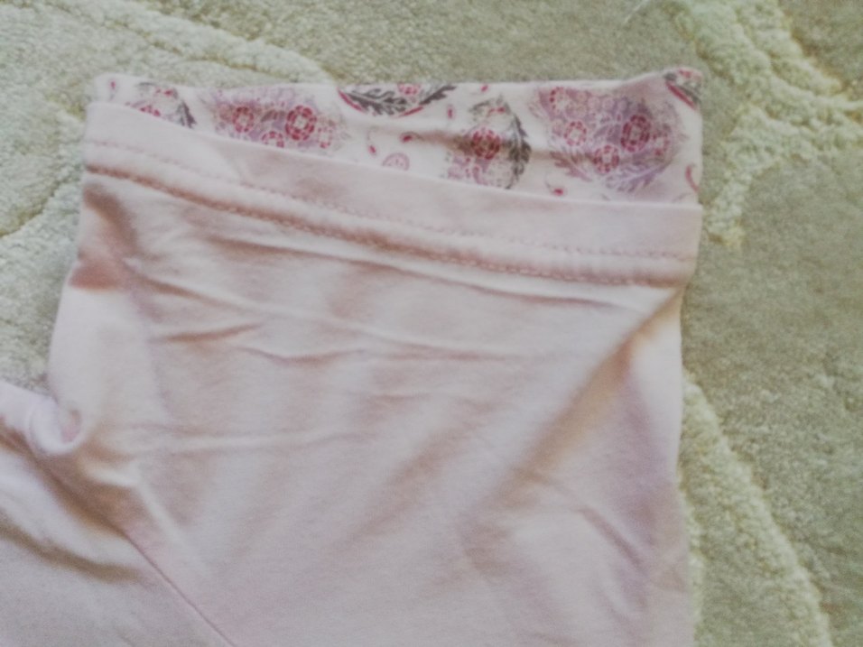 Pembe V Yaka Kısa Kollu Emzirme Geceliği kadın pijema üstü. - Görsel 2