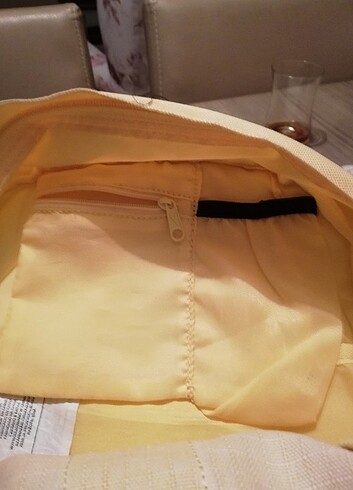  Beden sarı Renk Bayan çantası