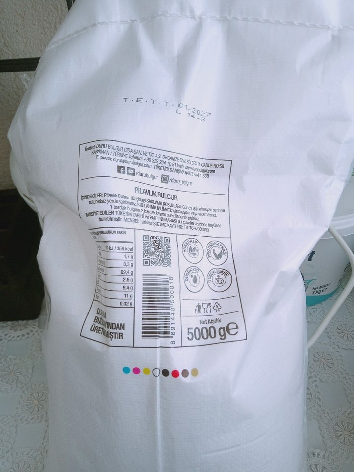 Duru Pilavlık Bulgur 5000g - Görsel 4