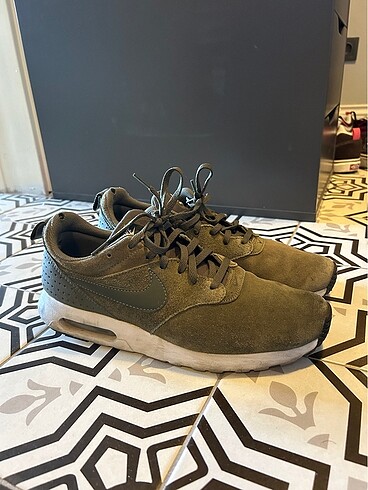 Yeşil nike air kadife