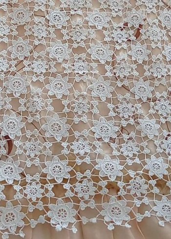Beyaz El Yapımı Dantel Örtü - Görsel 2