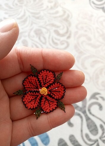 İğne oyası motif 6 adet fiyatıdır 
