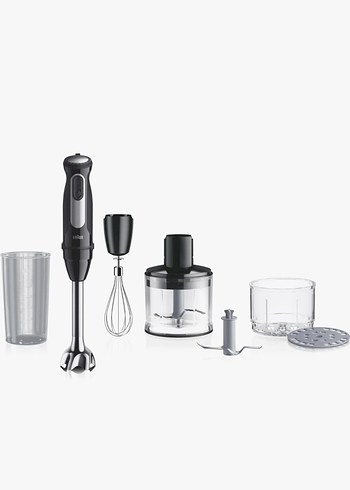 Braun MultiQuick 5 Pro 6'sı 1 Arada Siyah Blender - Görsel 2