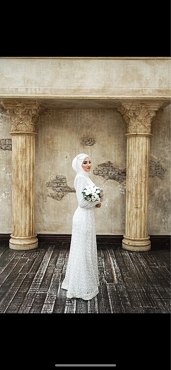 Balık model gelinlik- Abiye - Görsel 3