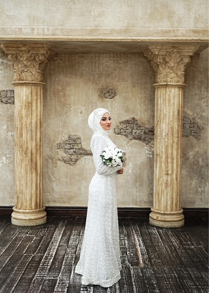 Balık model gelinlik- Abiye - Görsel 3