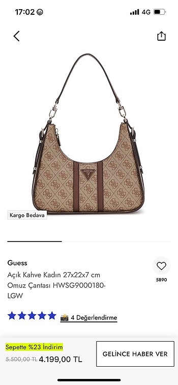 Guess GUESS ÇANTA
