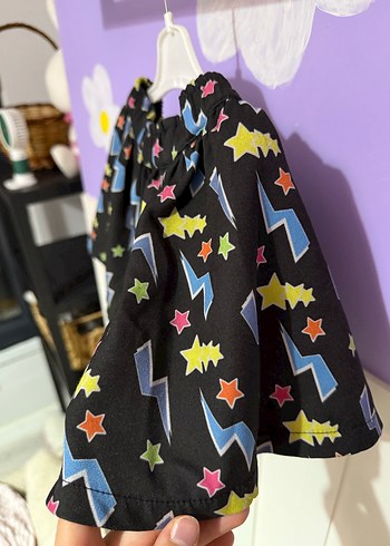 B&G store
Renkli Yıldırım ve Yıldız Desenli etek - Görsel 2