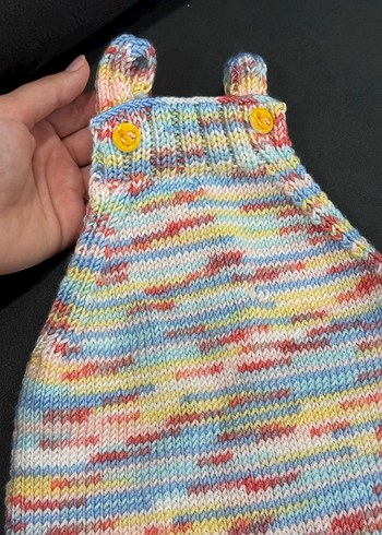 Renkli Bebek Tulumu - Görsel 3