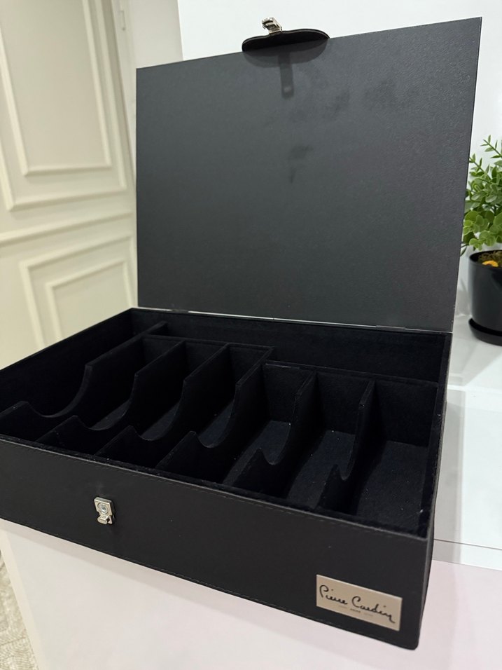 Pierre Cardin Siyah Gri düsenleyici - Görsel 4