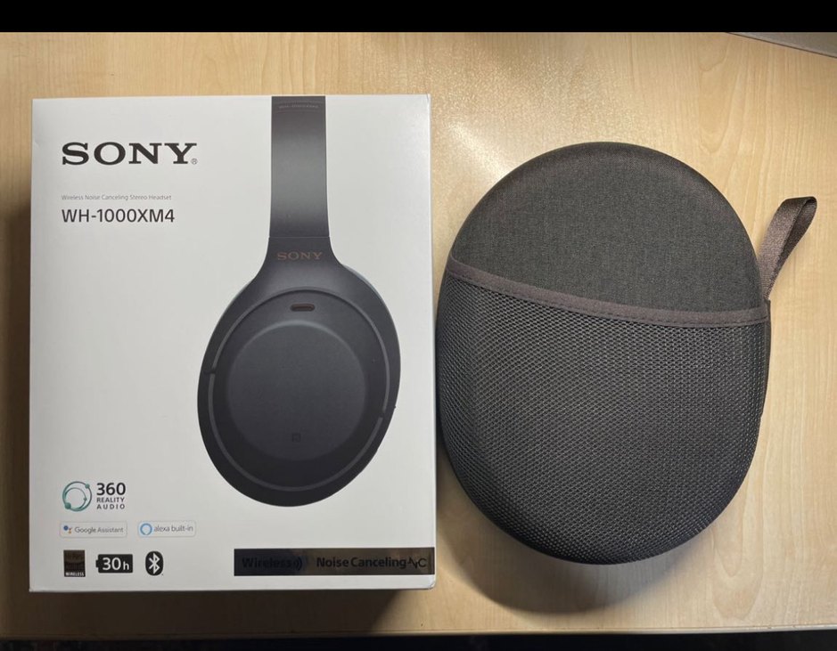 Sony WH-1000XM4 ANC Kablosuz Kulaklık Siyah - Görsel 2
