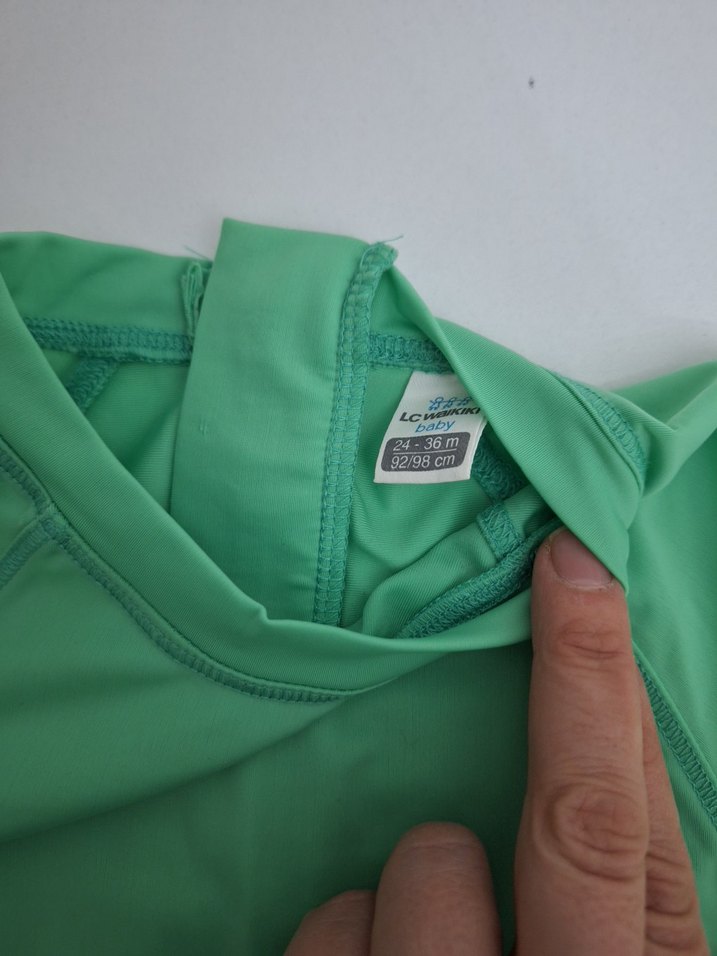 Erkek Çocuk Renkli Timsah Baskılı Kısa Kollu Mayo - Görsel 2