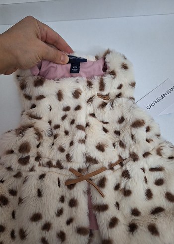 Calvin Klein Beyaz Uzun Kollu Kız Tişörtü - Görsel 6