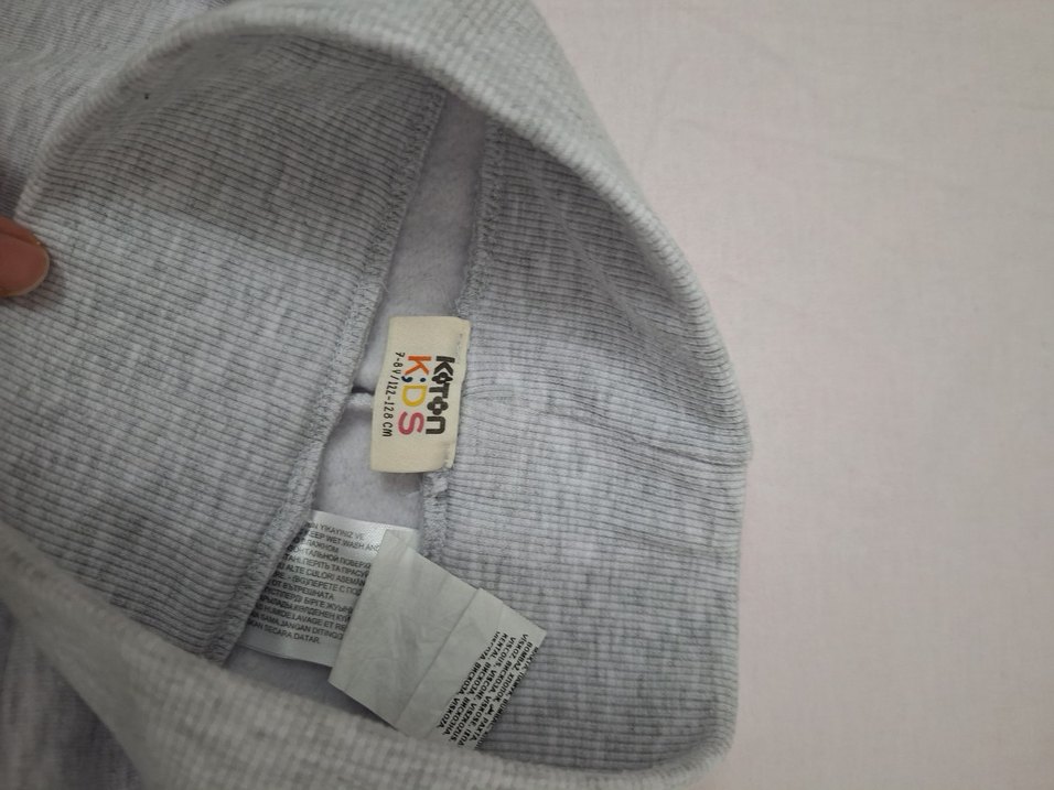 Gri Uzun Kollu esofman ikili - Görsel 4