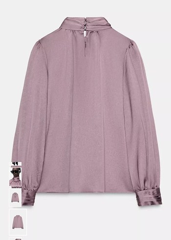 Bohem Mor Midi Kadın Gömlek - Görsel 2