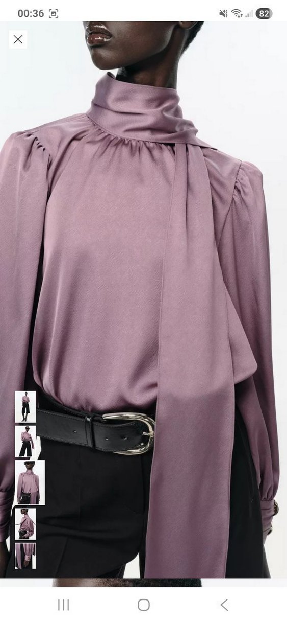 Bohem Mor Midi Kadın Gömlek - Görsel 3