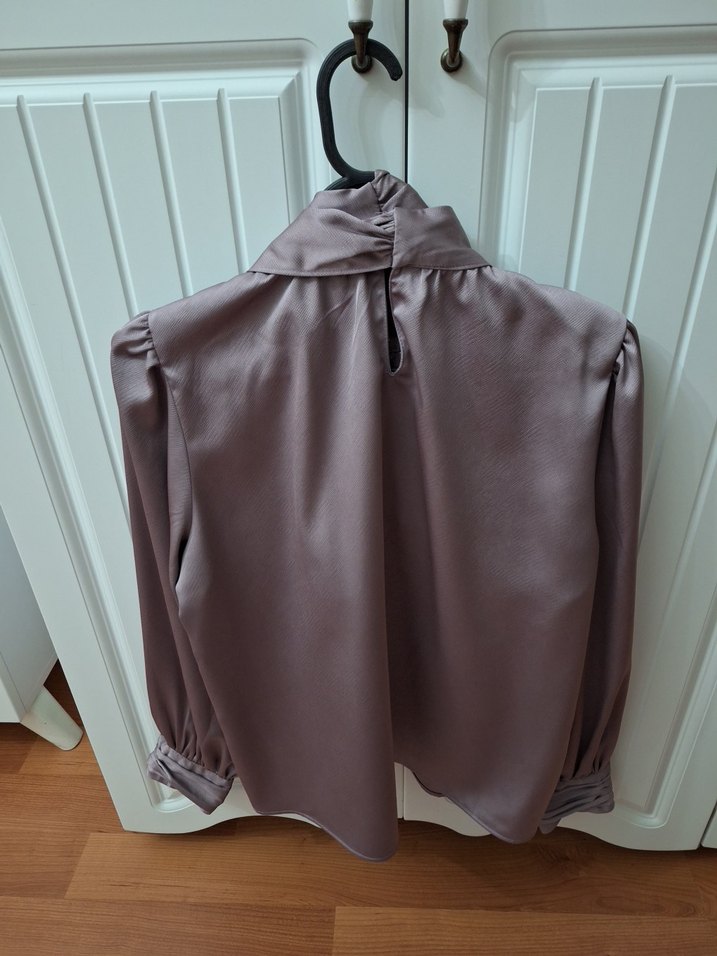 Bohem Mor Midi Kadın Gömlek - Görsel 5