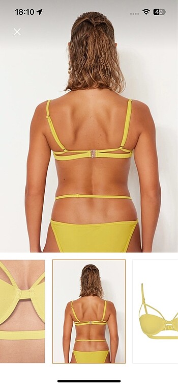 40 Beden Bikini üstü