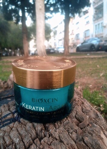 Bioxcin keratin argan yağlı saç bakım kremi 