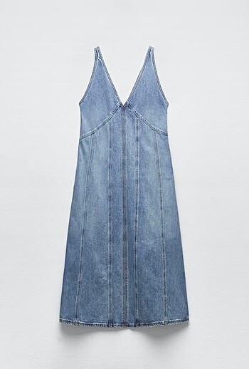 Zara Zara Denim Elbise