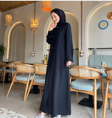 xl Beden Top taşlı ferace