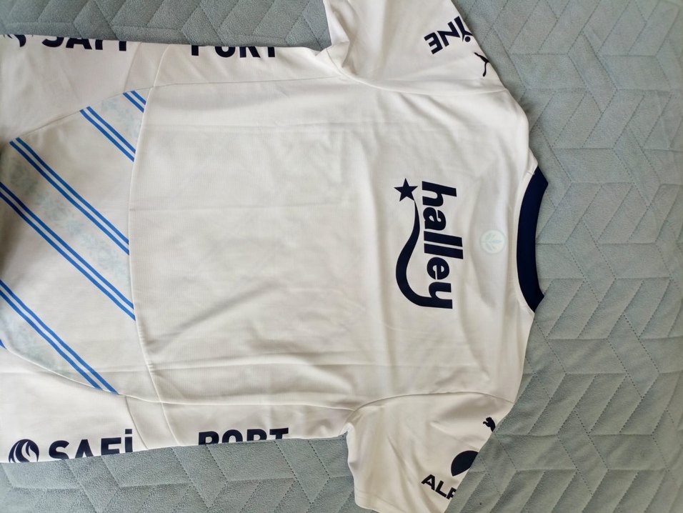 Erkek Beyaz Baskılı Kısa Kollu Forma - Görsel 2