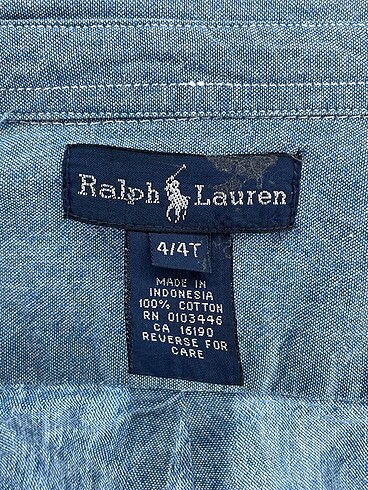 universal Beden çeşitli Renk Ralph Lauren Gömlek %70 İndirimli.