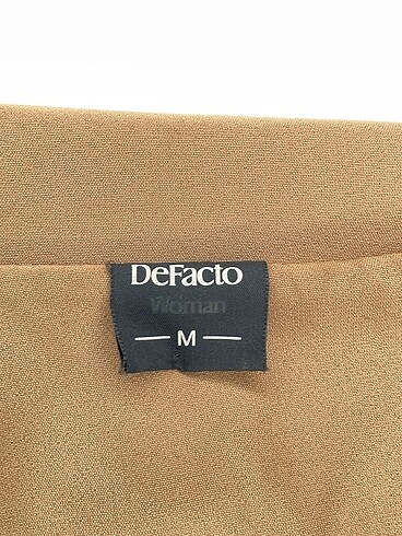 m Beden camel Renk Defacto Blazer %70 İndirimli.