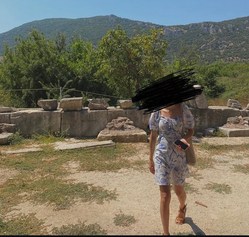 H&M kısa elbise - Görsel 4