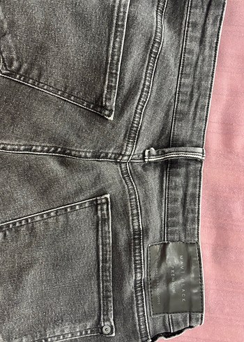 Erkek Gri Regular Fit Denim Pantolon - Görsel 4