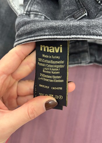 Erkek Gri Regular Fit Denim Pantolon - Görsel 2