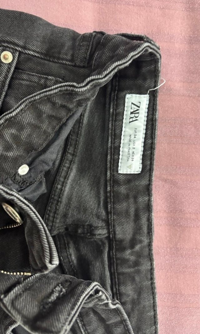 Zara flared yüksek bel jean - Görsel 2