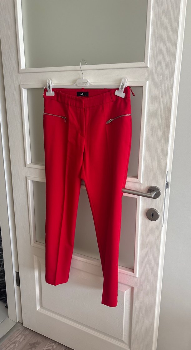 ADL Dar Kesim Kumaş Pantolon - Görsel 3