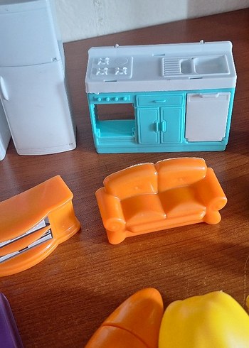 Renkli Plastik Oyuncak Mutfak Seti - Görsel 4