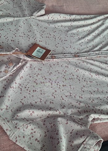 Düğmeli Kısa Kollu Erkek Pijama Takımı - Görsel 5