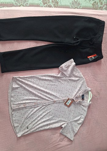 Düğmeli Kısa Kollu Erkek Pijama Takımı - Görsel 2