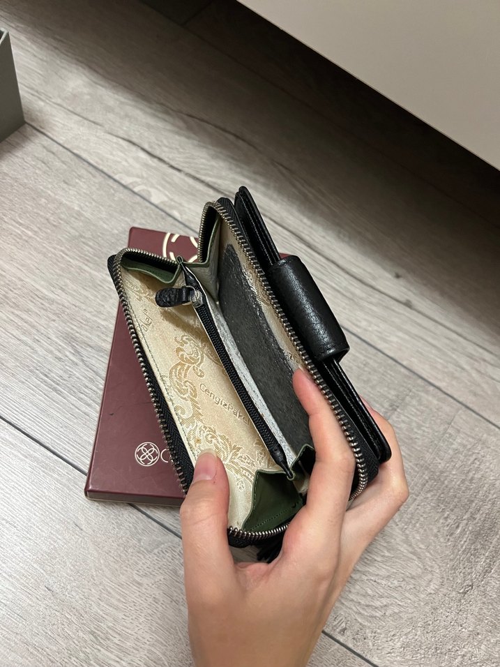 Cengiz Pakel Siyah Deri Kadın Cüzdan - Görsel 5