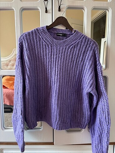 l Beden Lila Oversize Kazak