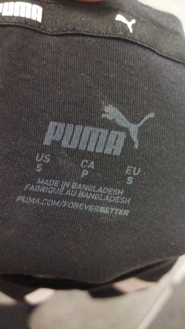 Puma Siyah Kısa Kollu Baskılı Tişört - Görsel 3
